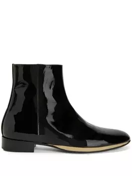 Giuseppe Zanotti лакированные ботинки GZ Flash, черный