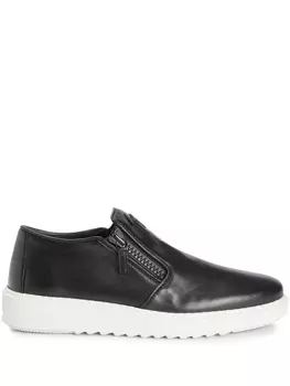 Giuseppe Zanotti лоферы Cooper с логотипом, черный