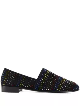 Giuseppe Zanotti лоферы Mister Euphoria, черный