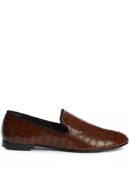 Giuseppe Zanotti лоферы Seymour, коричневый