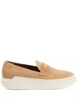 Giuseppe Zanotti лоферы The New Conley, нейтральный цвет