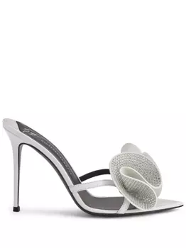 Giuseppe Zanotti мюли Intriigo Charmante 90, белый