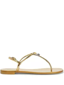 Giuseppe Zanotti сандалии Alphonsine, золотистый
