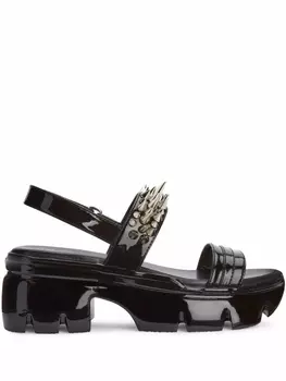 Giuseppe Zanotti сандалии Apocalypse Summer Rock, черный