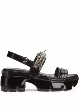 Giuseppe Zanotti сандалии Apocalypse Summer Rock, черный