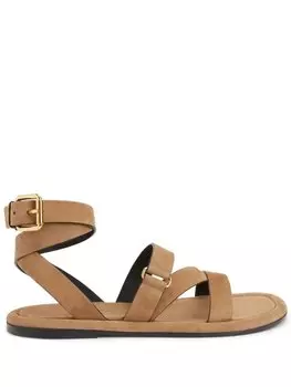 Giuseppe Zanotti сандалии Aymon, коричневый