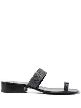 Giuseppe Zanotti сандалии Bardack с ремешками, черный
