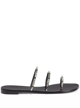 Giuseppe Zanotti сандалии Dark Colorful, черный