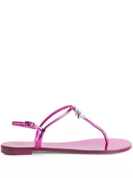 Giuseppe Zanotti сандалии Melissie, розовый
