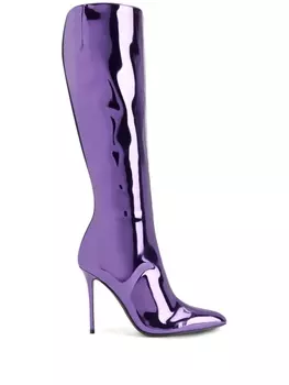 Giuseppe Zanotti сапоги Brytta High 90, фиолетовый