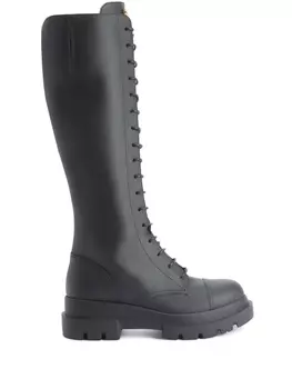 Giuseppe Zanotti сапоги Tankie с логотипом, черный