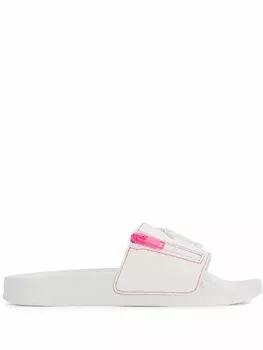Giuseppe Zanotti шлепанцы Brett, белый