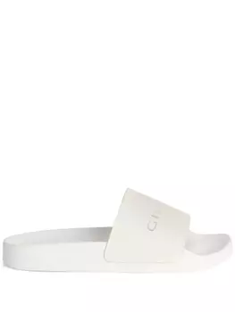 Giuseppe Zanotti шлепанцы Brett, белый