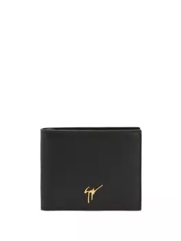 Giuseppe Zanotti складной кошелек Albert, черный
