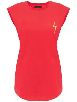 Giuseppe Zanotti топ без рукавов Ursella, красный