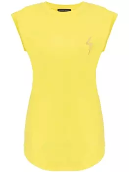 Giuseppe Zanotti топ без рукавов Ursella, желтый