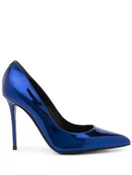 Giuseppe Zanotti туфли с эффектом металлик, синий