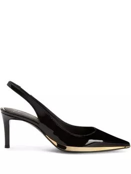 Giuseppe Zanotti туфли с ремешком на пятке, черный