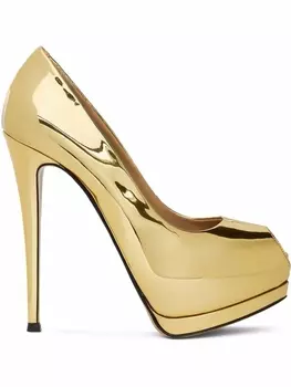 Giuseppe Zanotti туфли Sharon 130, золотистый