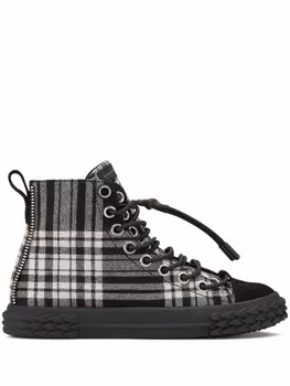 Giuseppe Zanotti высокие кеды Blabber, черный
