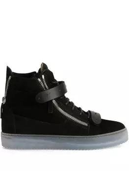 Giuseppe Zanotti высокие кеды Coby, черный
