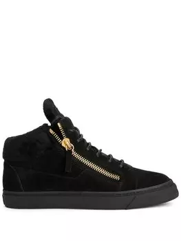 Giuseppe Zanotti высокие кеды Kriss, черный