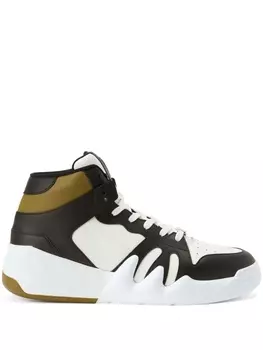 Кеды Giuseppe Zanotti Talon, хаки/черный/белый