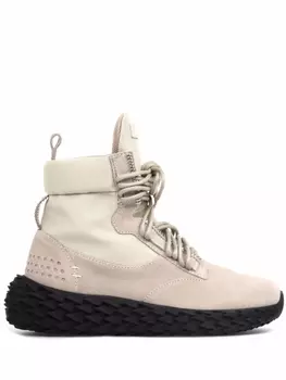 Giuseppe Zanotti высокие кроссовки Urchin, серый