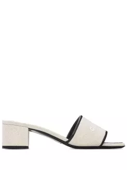 Givenchy 45мм 4G мюли, нейтральный цвет