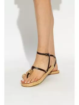 Givenchy босоножки 4G Liquid, черный