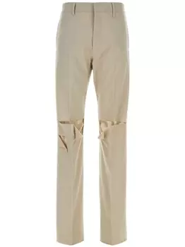 Givenchy брюки из шерстяной смеси, нейтральный цвет