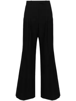 Givenchy брюки палаццо с завышенной талией, черный