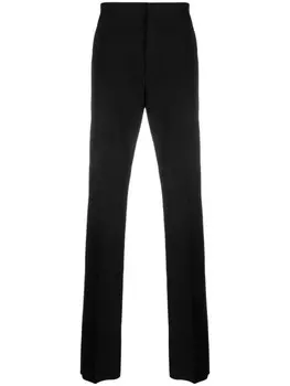 Givenchy брюки строгого кроя с потайной застежкой, черный