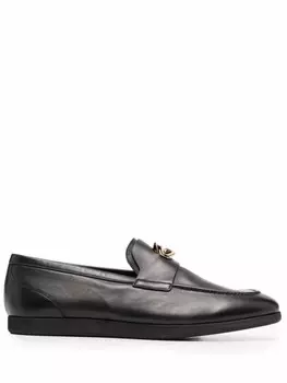 Givenchy декорированные пенни-лоферы, черный