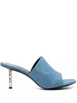 Givenchy джинсовая мюли G Cube 90, синий