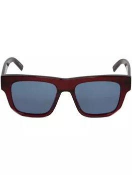 Givenchy Eyewear солнцезащитные очки GV Day в квадратной оправе, красный