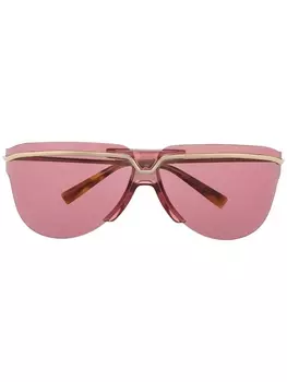 Givenchy Eyewear солнцезащитные очки-пилоты, золотистый