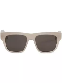 Givenchy Eyewear солнцезащитные очки с логотипом, нейтральный цвет