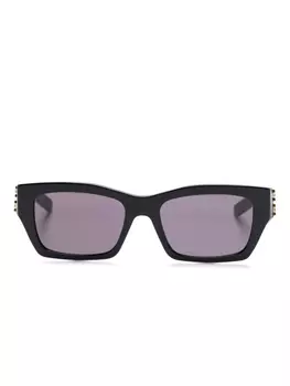 Givenchy Eyewear солнцезащитные очки в прямоугольной оправе, черный