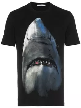 Givenchy футболка из хлопка с графическим принтом, черный