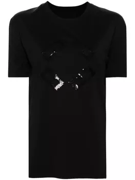 Givenchy футболка Monogram 72, черный