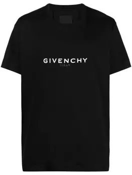 Givenchy футболка оверсайз Reverse, черный