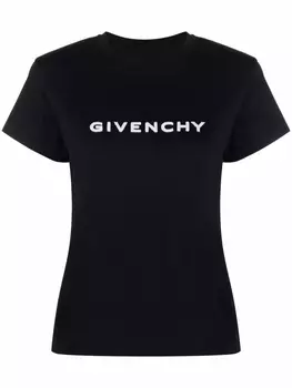 Givenchy футболка с логотипом, черный