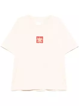 Givenchy футболка с логотипом, нейтральный цвет