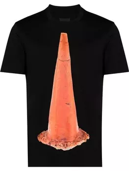 Givenchy футболка с принтом, черный