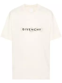 Givenchy футболка с принтом Tarot, нейтральный цвет