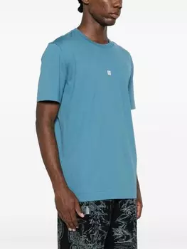 Givenchy футболка с вышитым логотипом 4G, синий