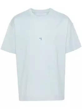 Givenchy футболка с вышитым логотипом 4G, синий