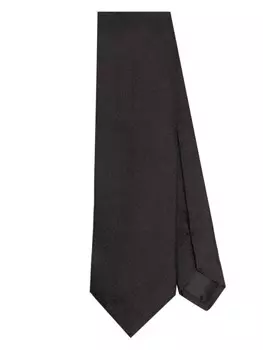 Givenchy галстук с монограммой 72, черный