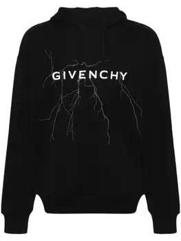 Givenchy худи с принтом, черный